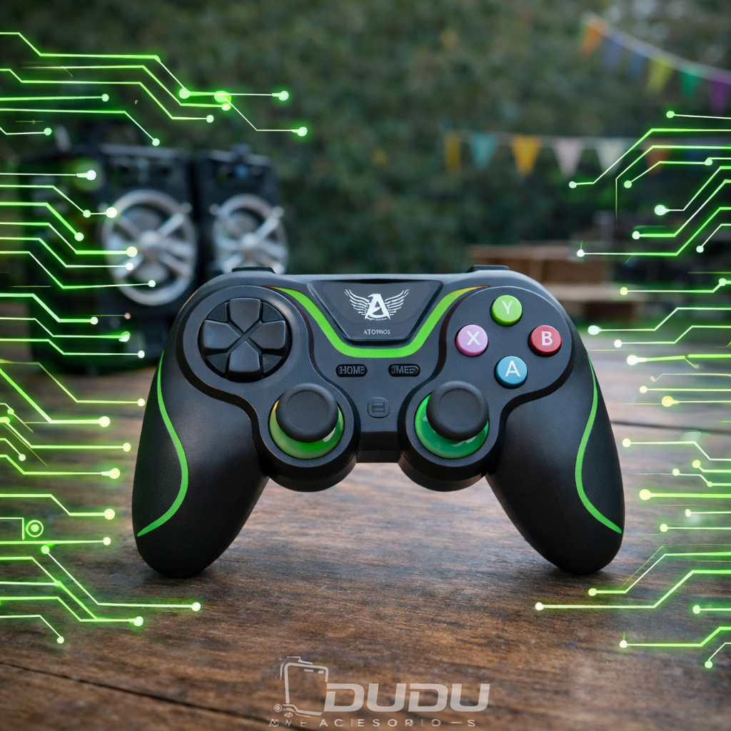🎮 Controle Bluetooth Wireless AL-6113 – Gamepad Multiplataforma - miniatura 2